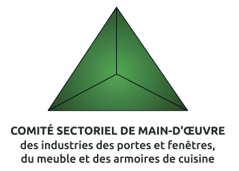 logo du Comit sectoriel de main-d'uvre des industries des portes et fentres, du meuble et des armoires de cuisine